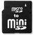 TransFlash Memory Card Adapter - Micro SD to mini SD