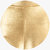 Archy Gold Plain Palazzo For Women