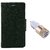 MERCURY Wallet Flip case Cover for  Micromax Bolt D321 (BLACK) With Usb Car Charger Adapter