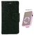 MERCURY Wallet Flip case Cover for Reliance Lyf Flame 4 (BLACK) With Mini MP3 Player