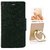 MERCURY Wallet Flip case Cover for Samsung Galaxy Mega 5.8 I9150 (BLACK) WITH MOBILE RING STAND