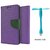 MERCURY Wallet Flip case Cover for Samsung Galaxy Ace NXT G313H (PURPLE) With Usb Fan