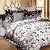 Story@Home 152 TC 100 Cotton White 1 Double Bedsheet With 2 Pillow Cover
