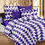 Story@Home 120 TC 100 Cotton Purple 1 Single Bedsheet with 1 Pillow Cover