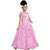 Aarika Floral Print Net and Satin Party Wear Ball Gown