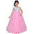 Aarika Self Design Net and Satin Party Wear Ball Gown