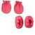 Ben Benny Mittens And Booties Set Coral (0 to 6 Months)