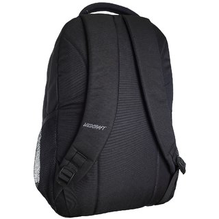 wildcraft men black printed rucksack
