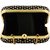 Duchess Handicraft Item Clutches (Black-Gold) (000462BG)