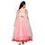 Aarika Self Design Net and Satin Party Wear Ball Gown