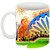 Abha Gaurav Creations Fine Independence Day Printed Coffee Mug