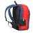 Durable Red  Blue Color School Bag (Large, 16 Inches)