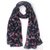 Letz Dezine Printed Poly Cotton Scarf and Stoles, Set of four mullticoloured stoles