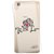Snooky Printed transparent Silicone Back Case Cover For Oppo R7
