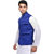 CALIBRO Men's Cotton Blue Nehru Jacket