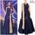 Regina New Gorgeous Blue Banglory Silk Designer Party Wear Bollywood Style Gown Dress