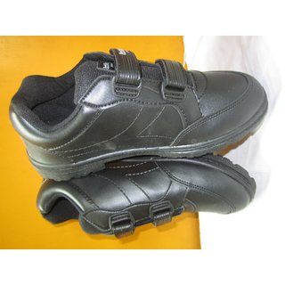 Buy Campus Black School Shoes For Boys Online @ ₹499 from ShopClues