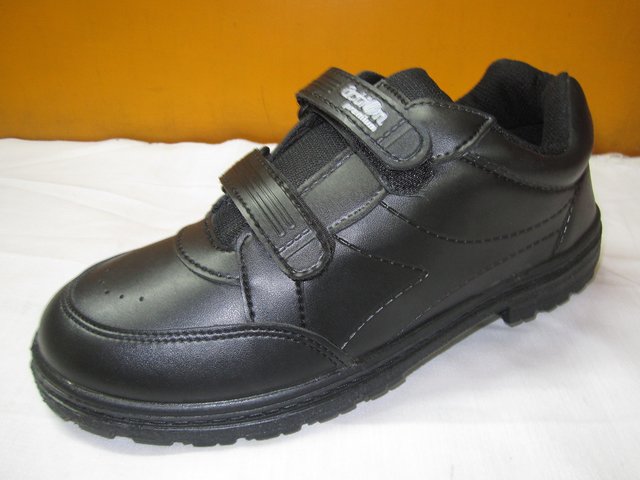 Buy Campus Black School Shoes For Boys 