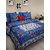 Ruby Creation Jaipuri Printed Cotton 1 Double Bedsheet With 2 Pillow Cover