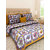 Ruby Creation Jaipuri Printed Cotton 1 Double Bedsheet With 2 Pillow Cover