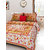 Ruby Creation Jaipuri Printed Cotton 1 Double Bedsheet With 2 Pillow Cover