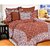 Ruby Creation Jaipuri Printed Cotton 1 Double Bedsheet With 2 Pillow Cover
