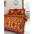 Ruby Creation Jaipuri Printed Cotton 1 Double Bedsheet With 2 Pillow Cover