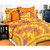 Ruby Creation Jaipuri Printed Cotton 1 Double Bedsheet With 2 Pillow Cover