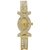 Golden Round Dial Gold Analog Watch For Women by 7star