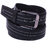 Calibro Men\'S Black-Brown Fux Leather Belt Combo CMFLB-1025