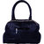 Fluck Black Faux Leather Shoulder Bag
