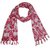 Uso Uno Black-White Printed Viscose Women'S Scarf, Stole, Dupatta
