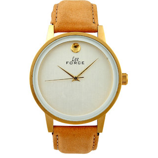 Buy Lee Force Casual Brown Leather Strap Wrist Watch for Men LF1029 Online 1047 from ShopClues