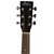 Clayton MC39CBK, 6-Strings, Cut-A-Way Acoustic Guitar, Right Handed, Black, without Case by Clayton
