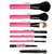 Magideal 7pcs Makeup Brushes Set Powder Foundation Eyeshadow Eyeliner Lip Brush Rose