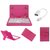 7inch Keyboard for Unic UC40 U1 Tablet - Pink with OTG Cable by Krishty Enterprises