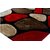 Hand Tufted Red Stone Carpet 3x5 Feet