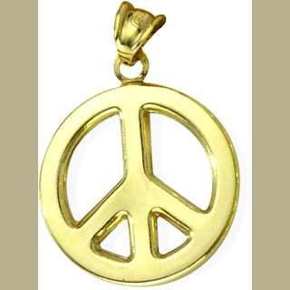 Gold Pendant In Yellow Gold San199