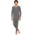 Vimal-Jonney Winter King Grey Blended Thermal Top & Pyjama Set For Boys