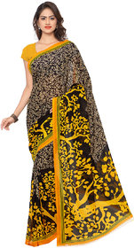 Kashvi Sarees Faux Georgette Multi Colored Printed Saree With Blouse Piece (11331)