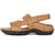 Ribit Men's Genuine Leather S- Class Tan Velcro Sandal