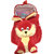 Ultra Bunny School Bag 12 Inches - Red