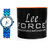 Lee Force Casual Blue Metal Strap Wrist Watch For Women