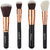 Magideal 10 Wood Concealer Blusher Powder Face Make Up Brushes Contour Cosmetic Tool