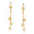 VK New Look Gold & Rhodium Plated Alloy Dangle Earring set for Women & Girls -ERZ1275G [VKERZ1275G]