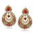 VK Jewels Excellent Gold Plated Alloy Chandbali Earring set for Women & Girls -ERZ1335G [VKERZ1335G]