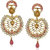 VK Jewels Half Bowl Gold Plated Alloy Drop Earring set for Women & Girls -ERZ1422G [VKERZ1422G]