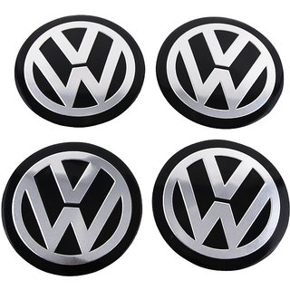 Buy Set of 4x 56mm Emblem Wheel Center Hub Caps Badge Sticker For VW ...