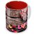Tuelip Beautiful Love Printed inside Red for Tea And Coffee Ceramic Mug 350 ML