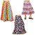 Rajasthani Printed 2 Long 1 Medium Skirt Combo Set 385-26